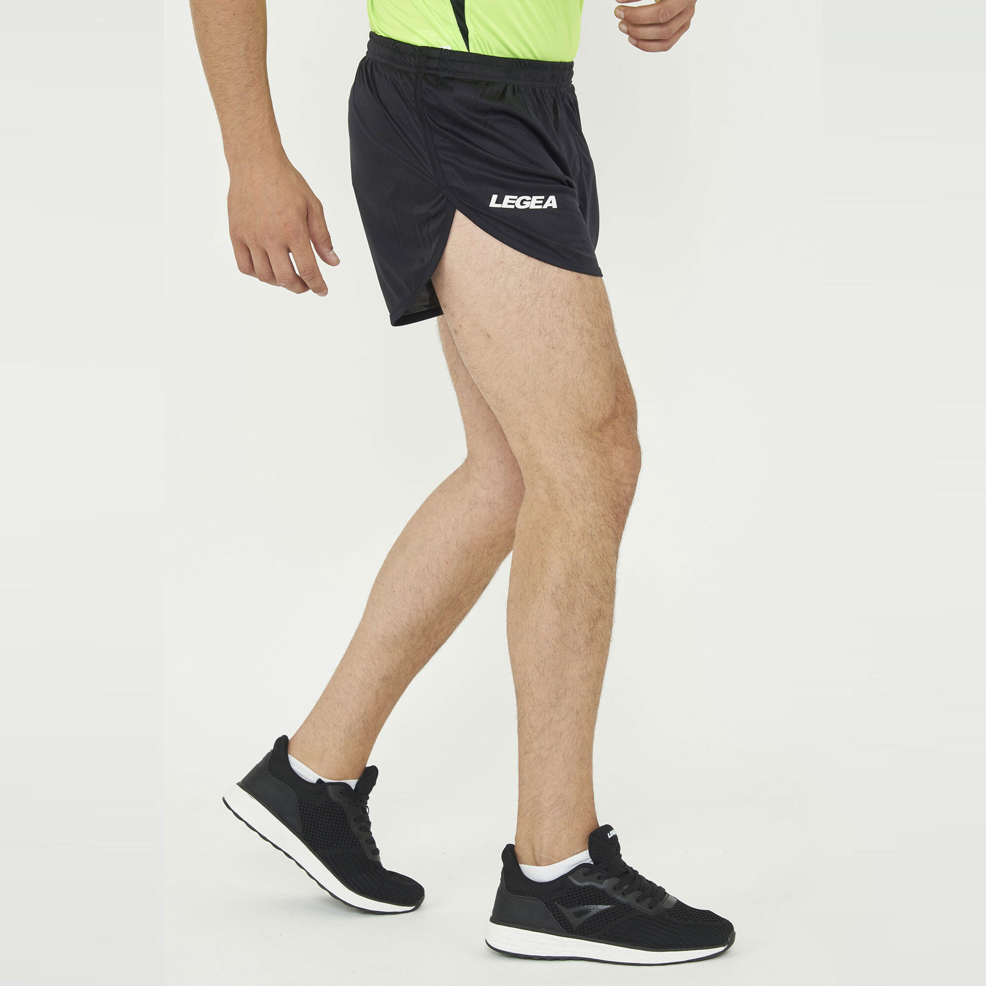 Homme Course Short 100% Polyester Noir RODI 4/6