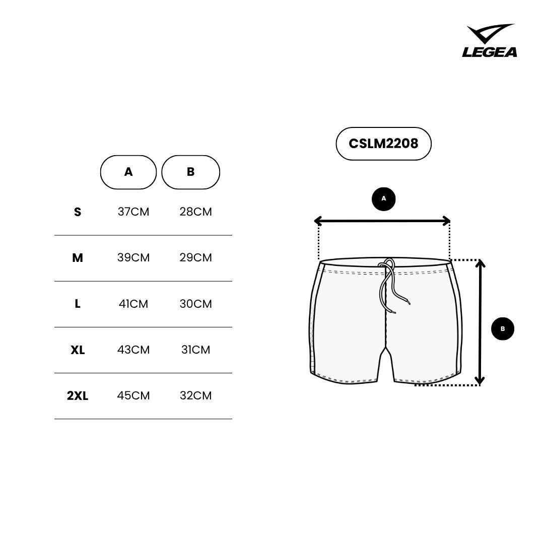 Costume boxer da nuoto HALLEK nero rosso 6/6