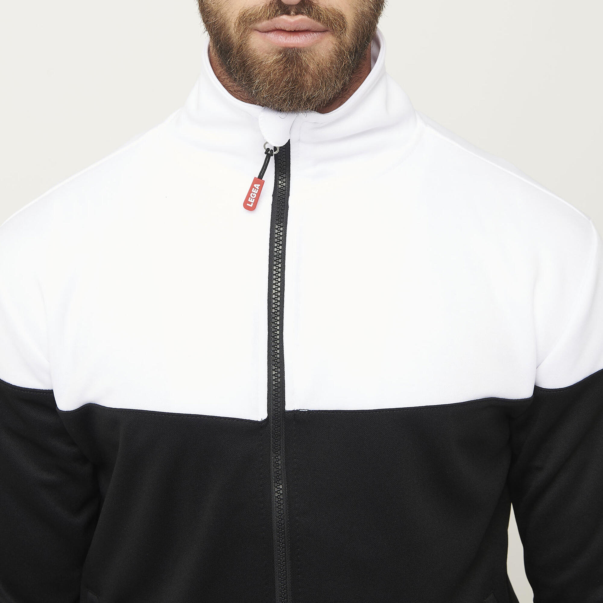 Ontario Senior Laufjacke Outdoor Schwarz-Weiß 3/7