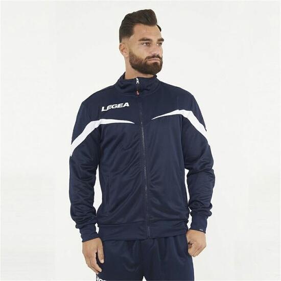 Dames Hardloopjack Moskou Ultralicht Blauw-Wit