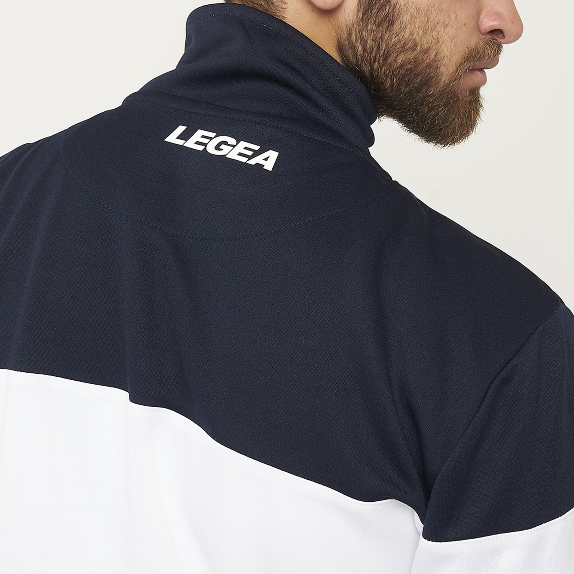 Veste Ontario Senior Running Activités Outdoor Blanc-Bleu 4/7