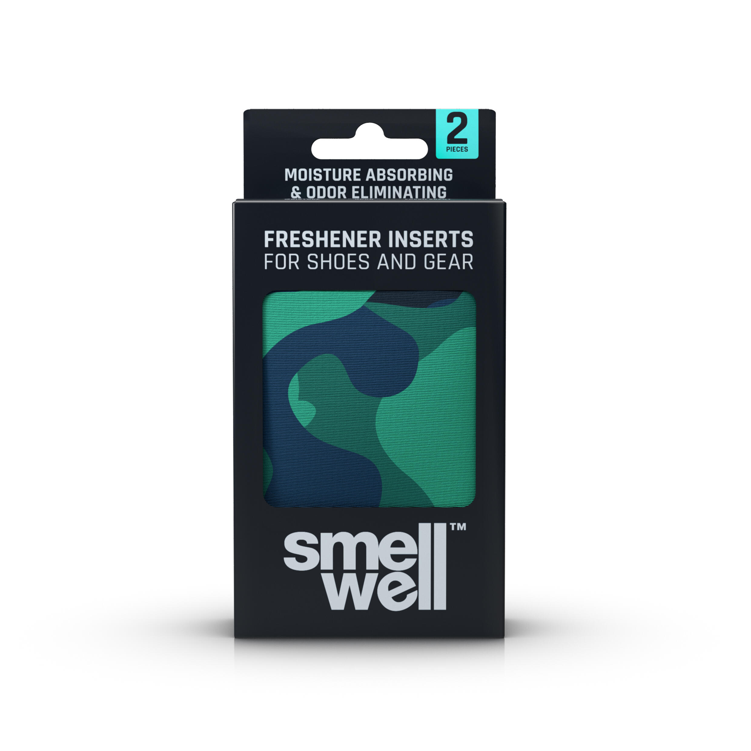 SmellWell Active Camo Green - Inserts désodorisants réutilisables, lot de 2 2/7