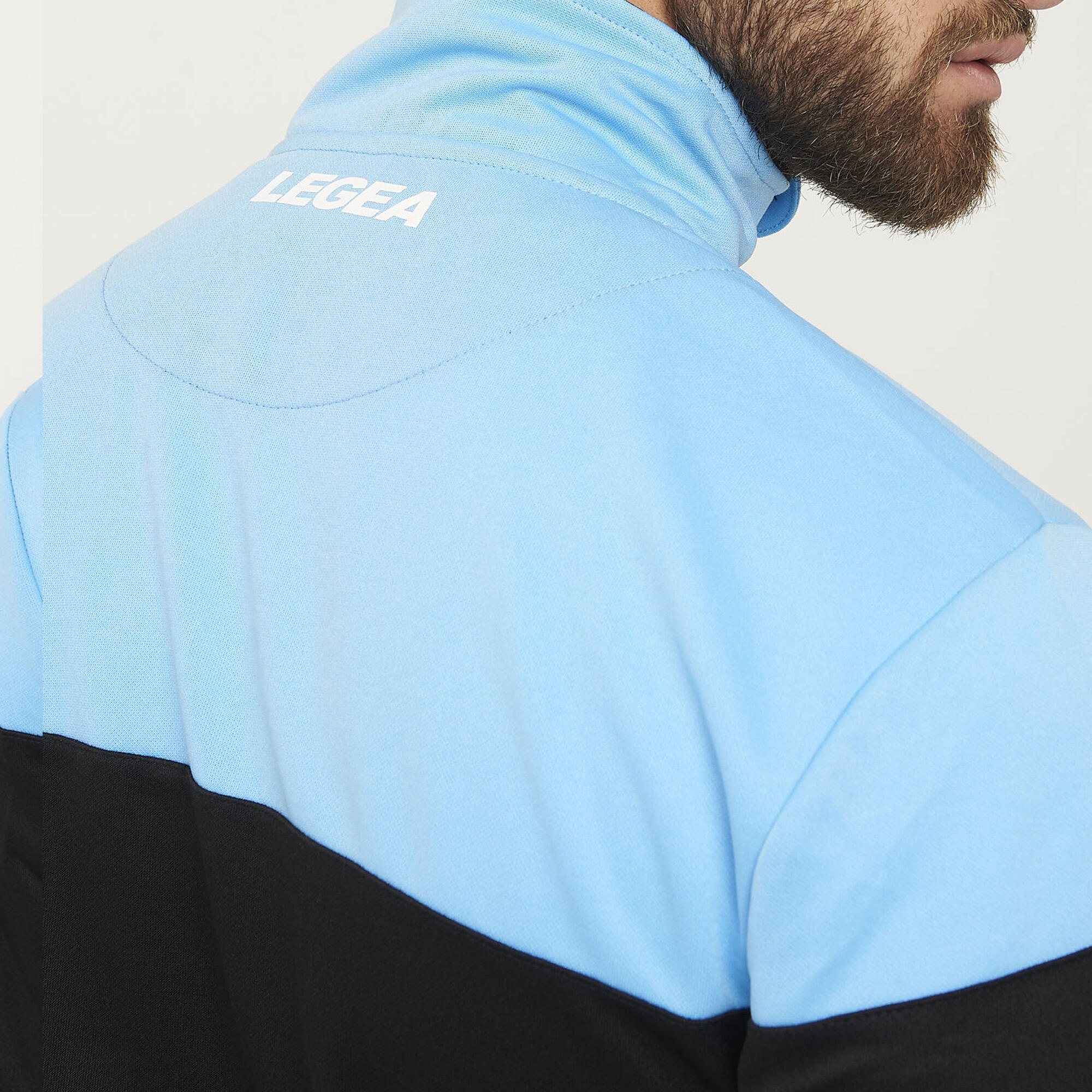 Veste Ontario Senior Running Activités Extérieures Noir-Céleste 4/7