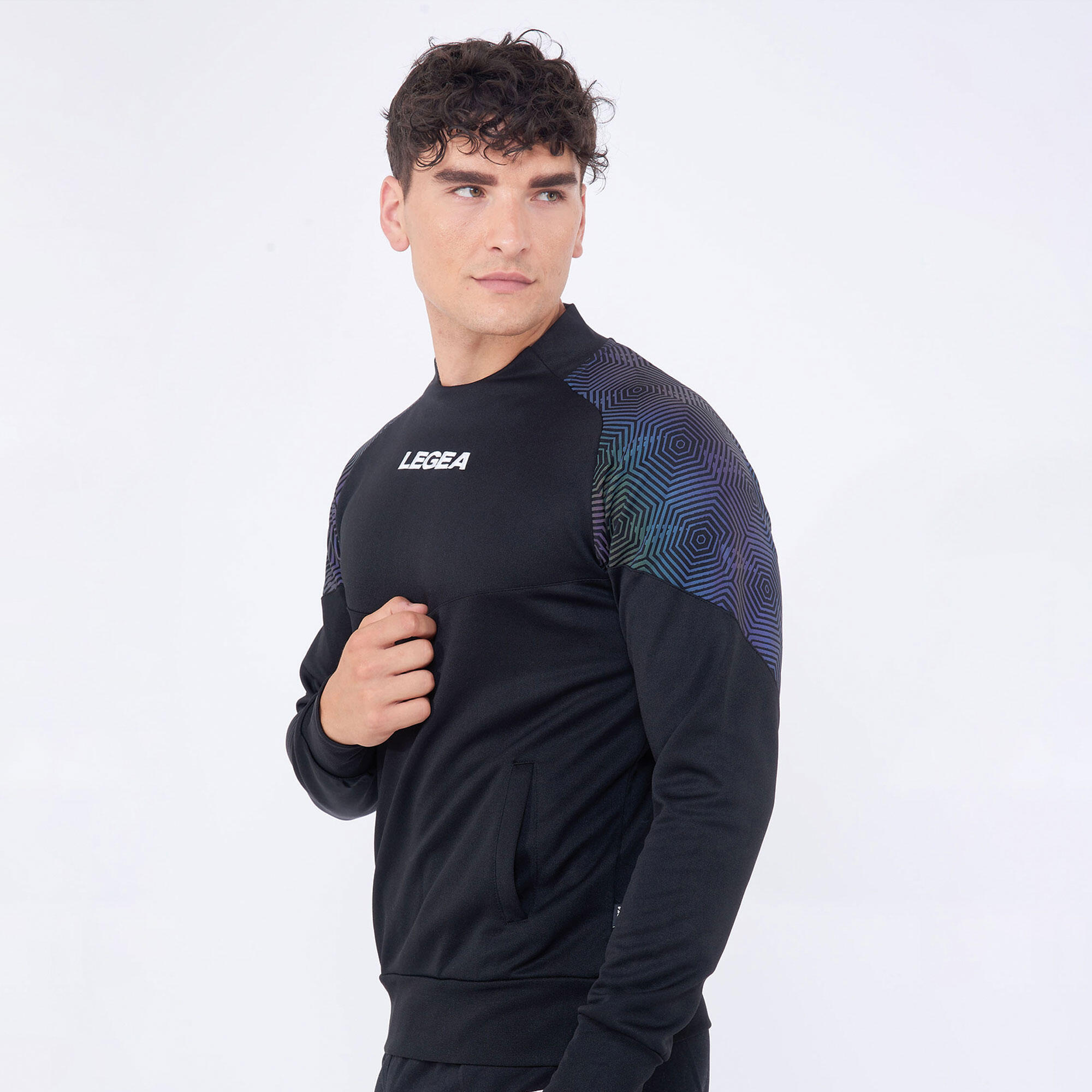 Femme Course Veste Légère avec Capuche Noir-Noir 5/6
