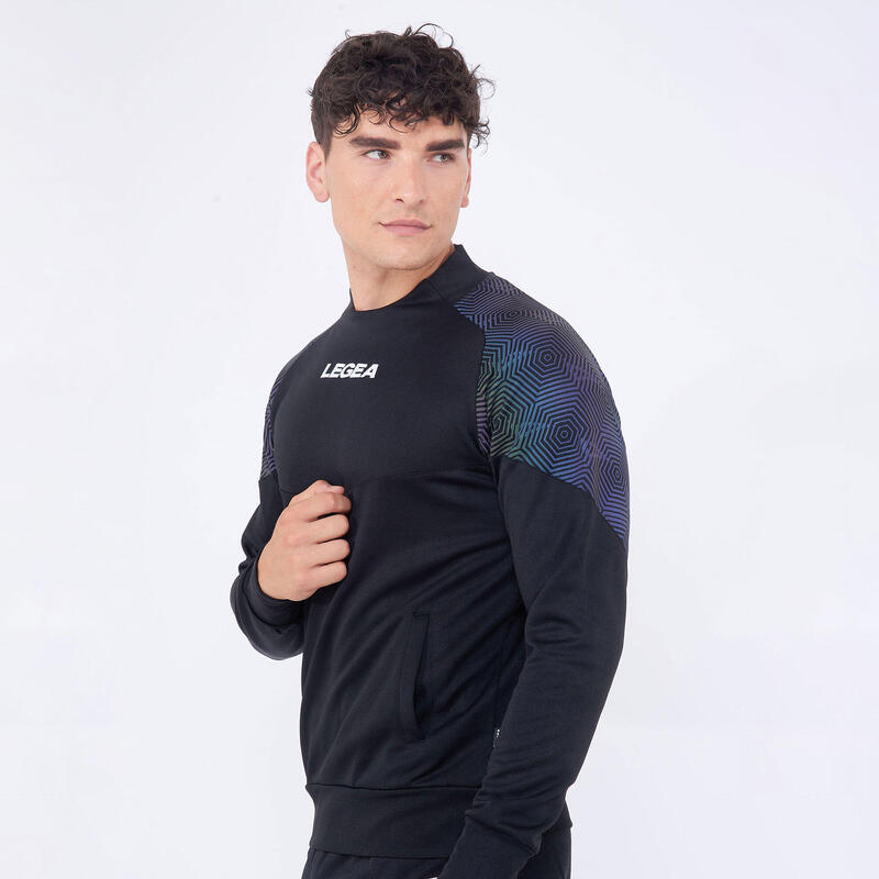 Femei Running Giacca Petra Traspirant Cu Cappuccio Negru