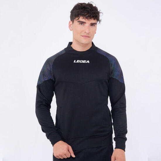 Damen Laufjacke Leicht mit Kapuze Schwarz-Schwarz