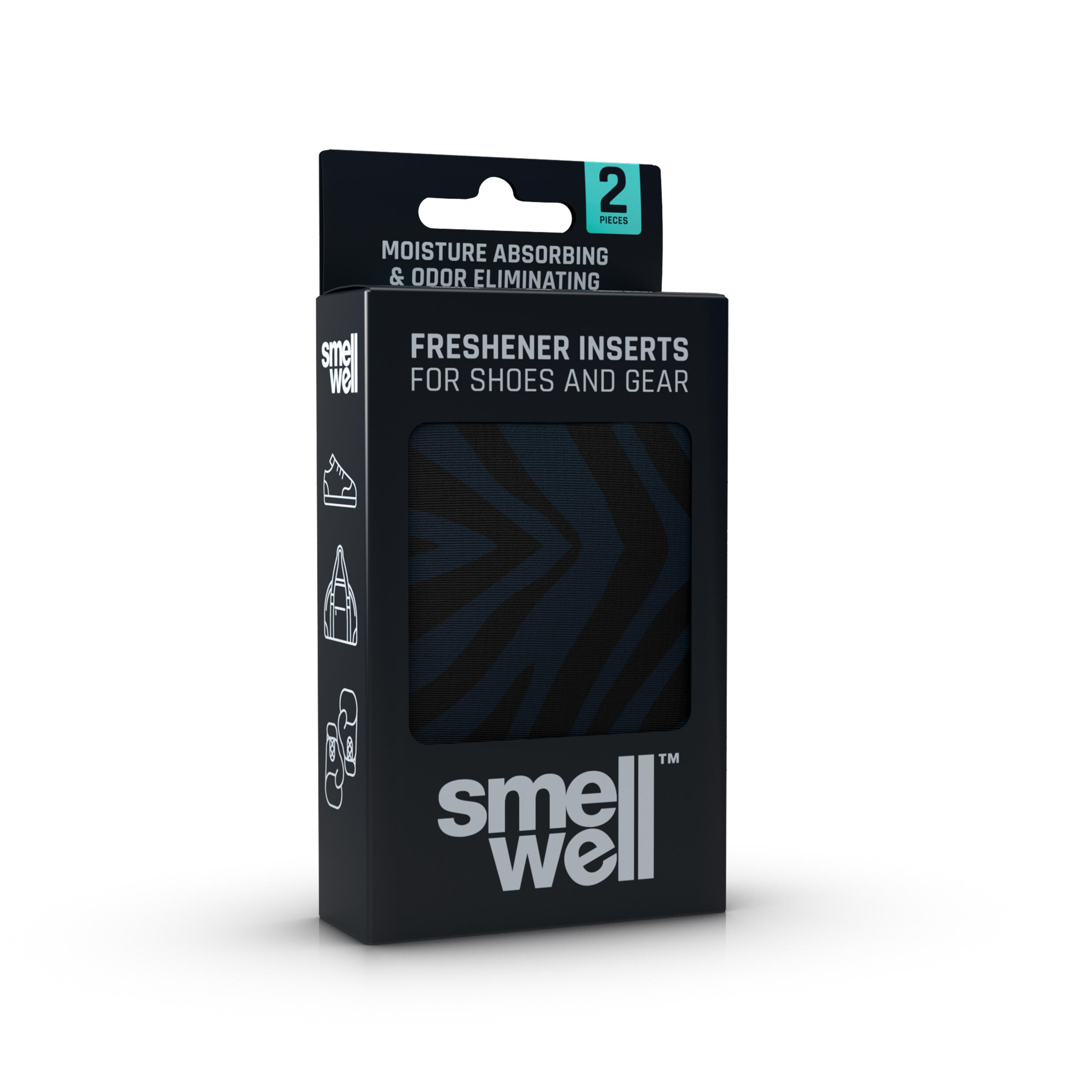 SmellWell active Black Zebra - Inserts désodorisants naturels (lot de 2)