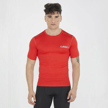 Homme Course T-shirt à Manches Longues Body 2 Caractéristiques Clés Rouge