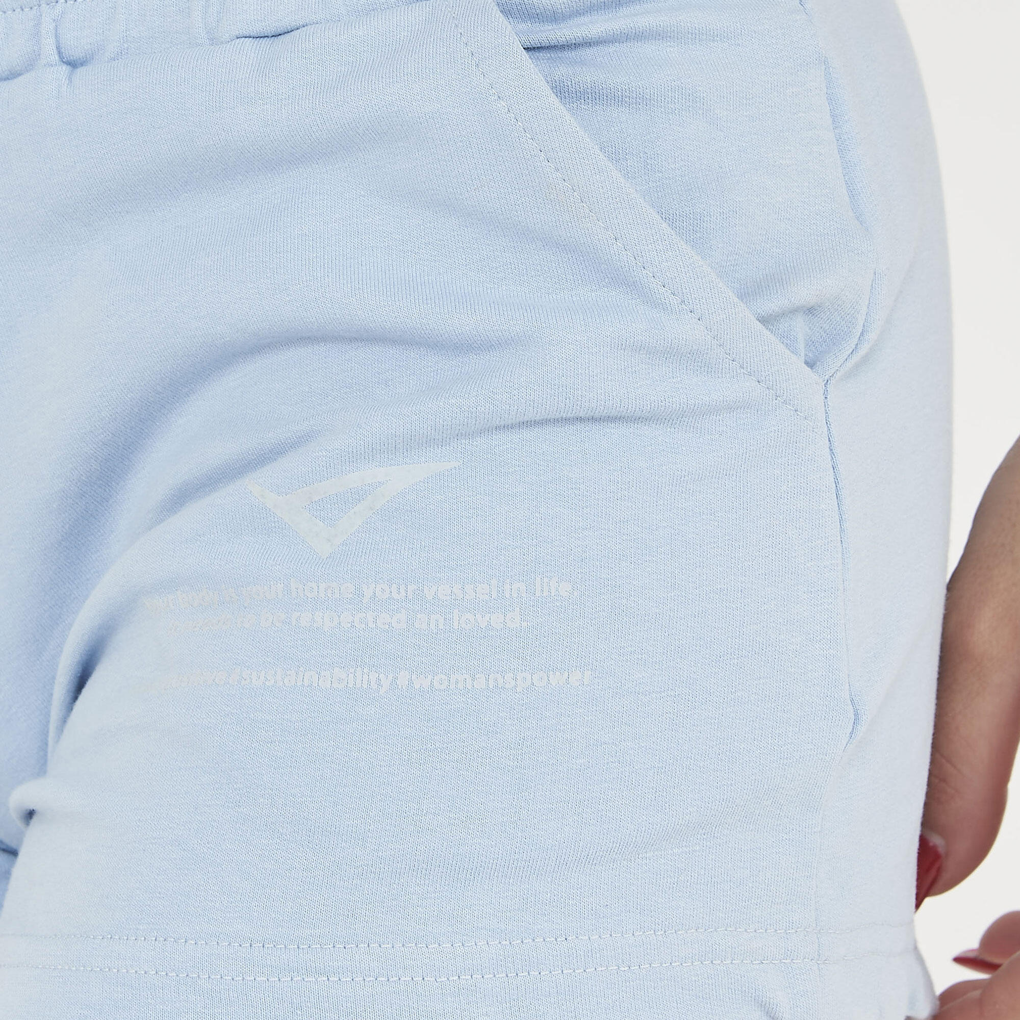 Short Sanem fitness coton frais taille élastique 3/6