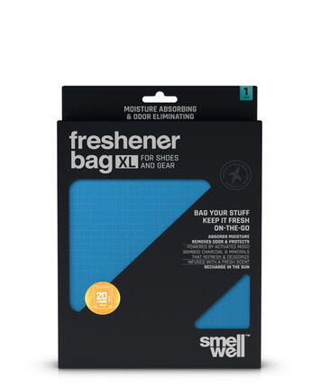 SmellWell Freshener Bag XL Solid Black Sac désodorisant 20L (39x50 cm)
