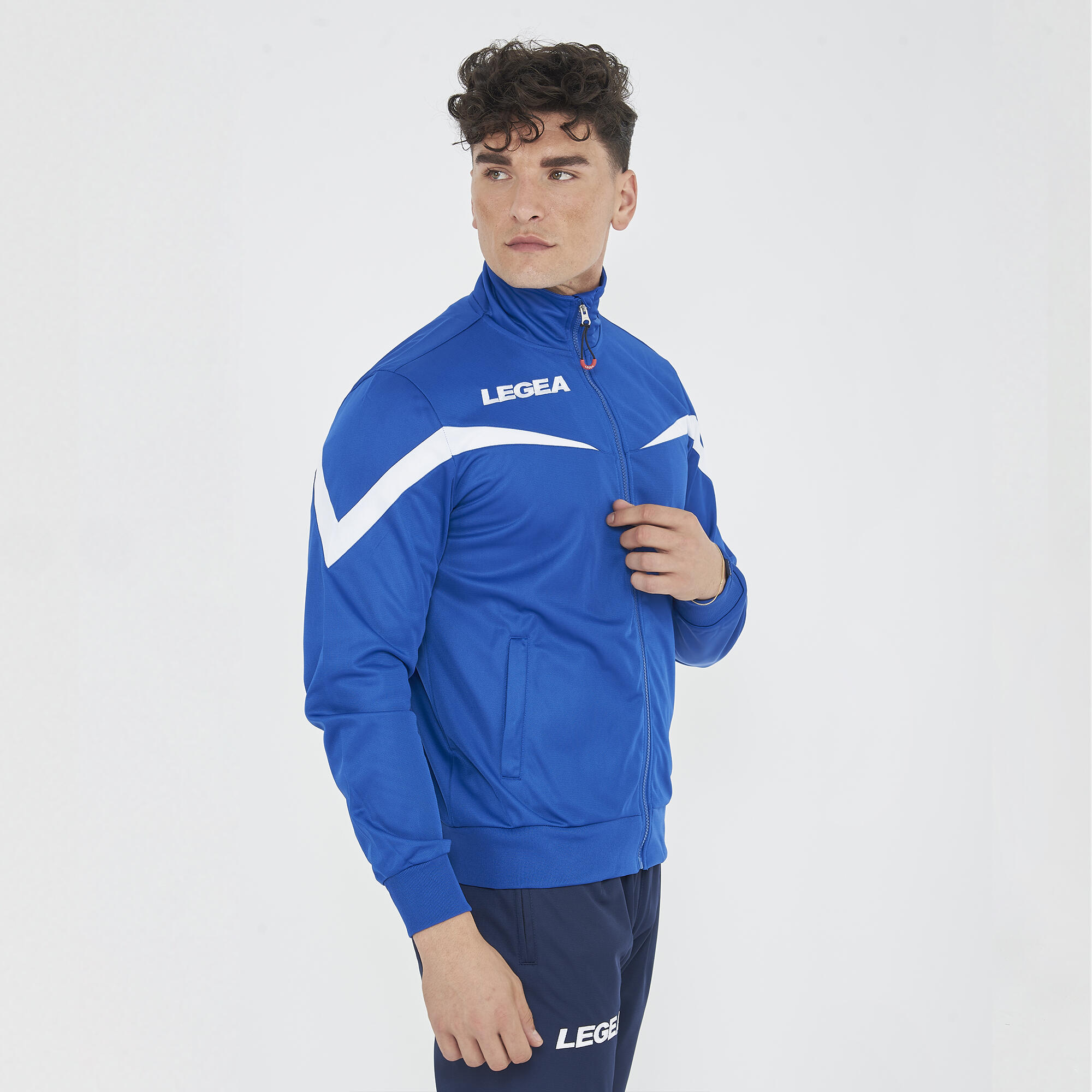 Veste Homme Running Mosca Ultra-Légère Bleu-Blanc 5/7