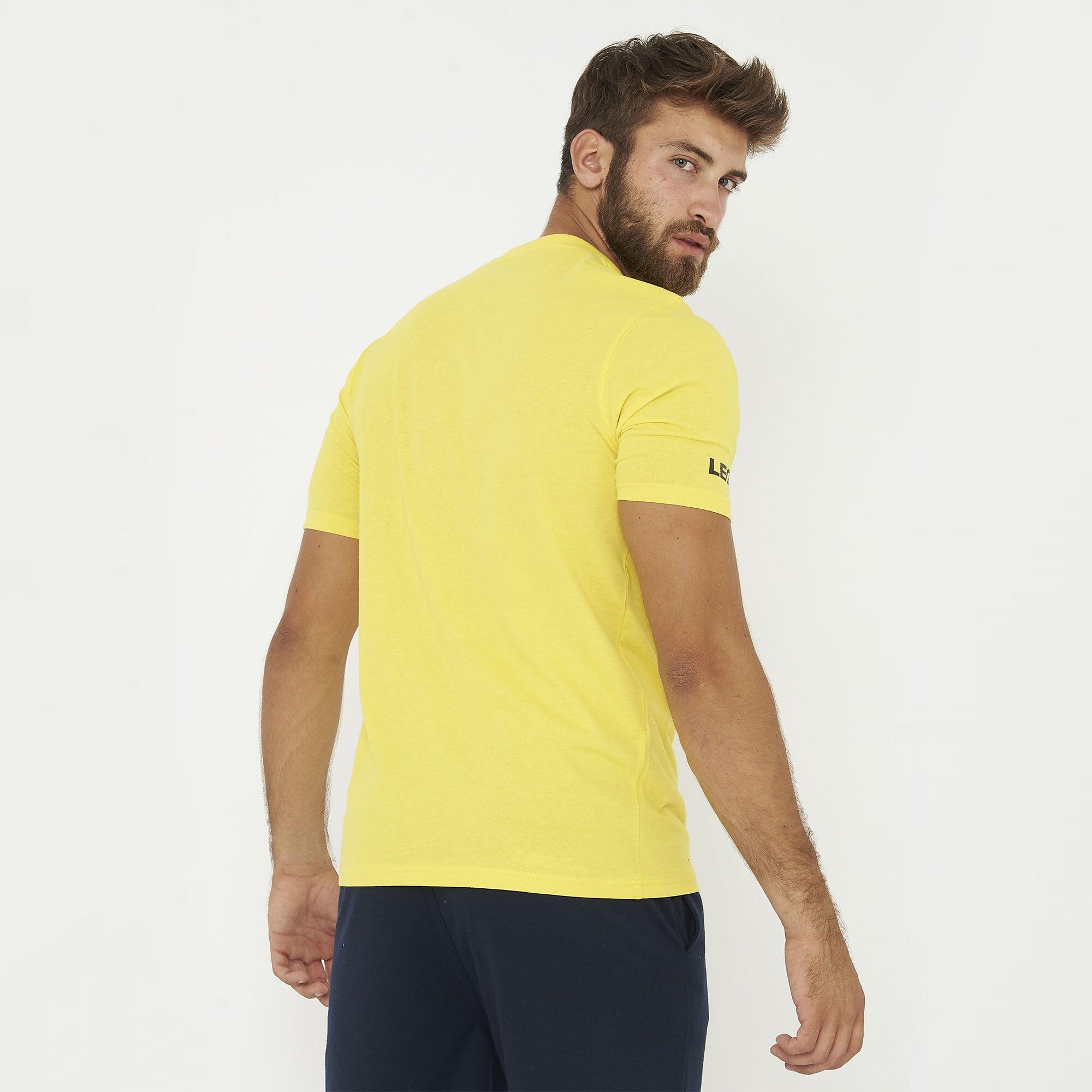 T-Shirt in cotone ARIA gialla 2/7