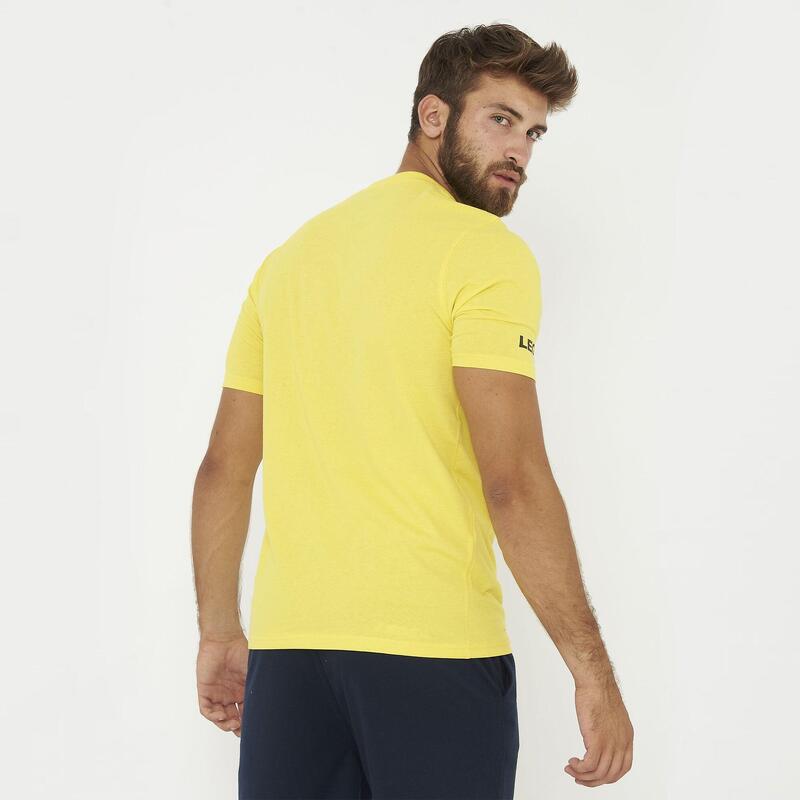 Unisex Sport T-Shirt ARIA 100% Bumbac Galben