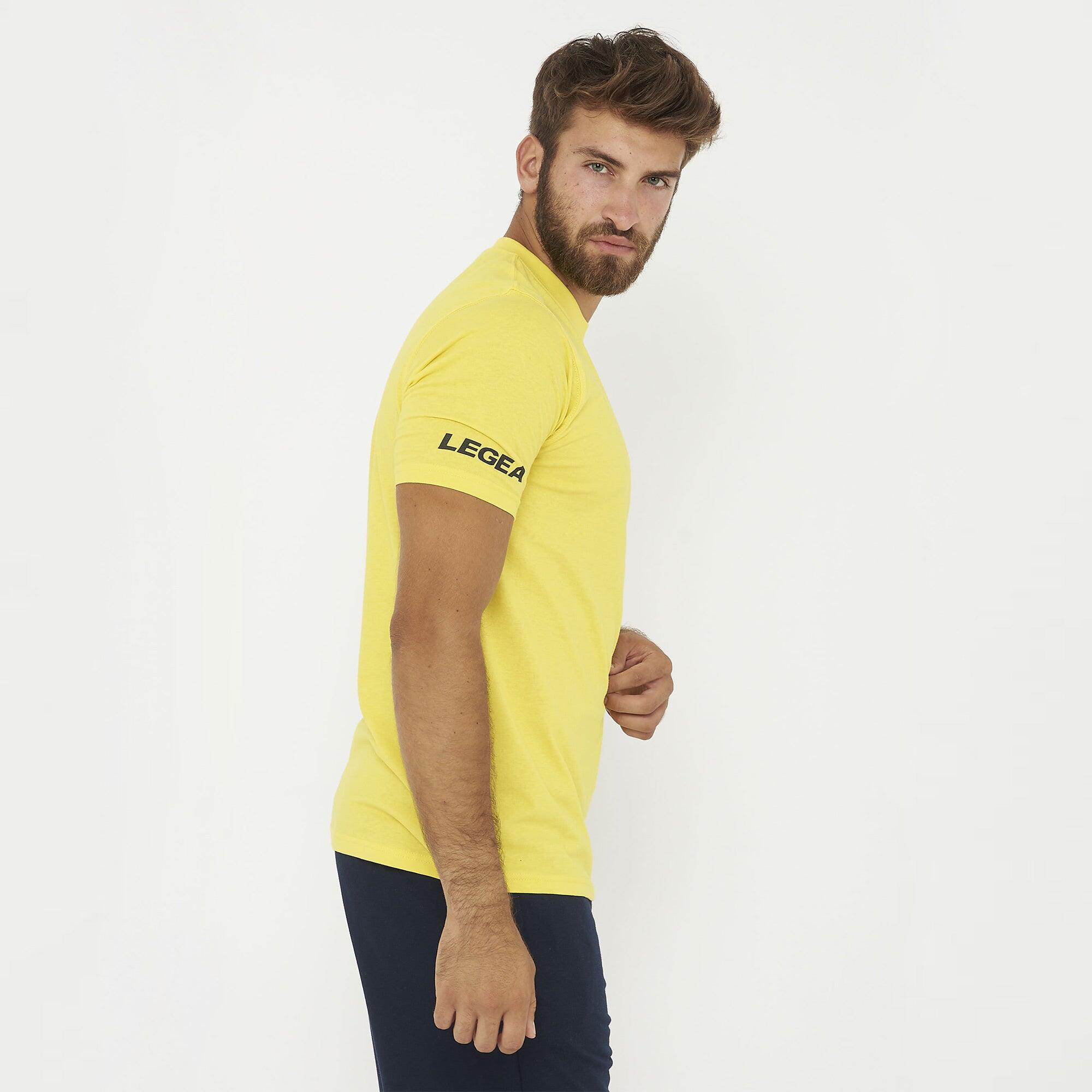 T-Shirt in cotone ARIA gialla 5/7