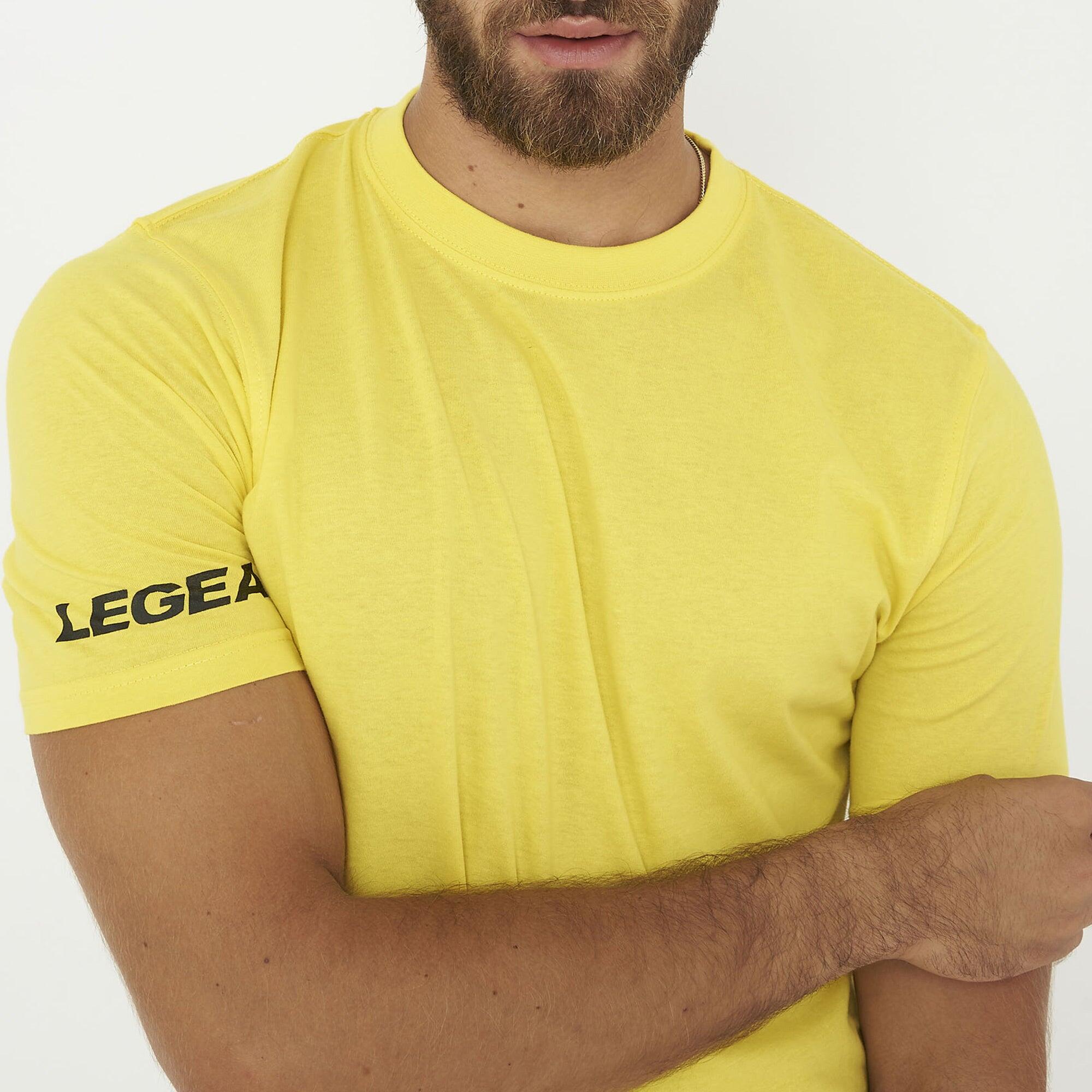 T-Shirt in cotone ARIA gialla 4/7