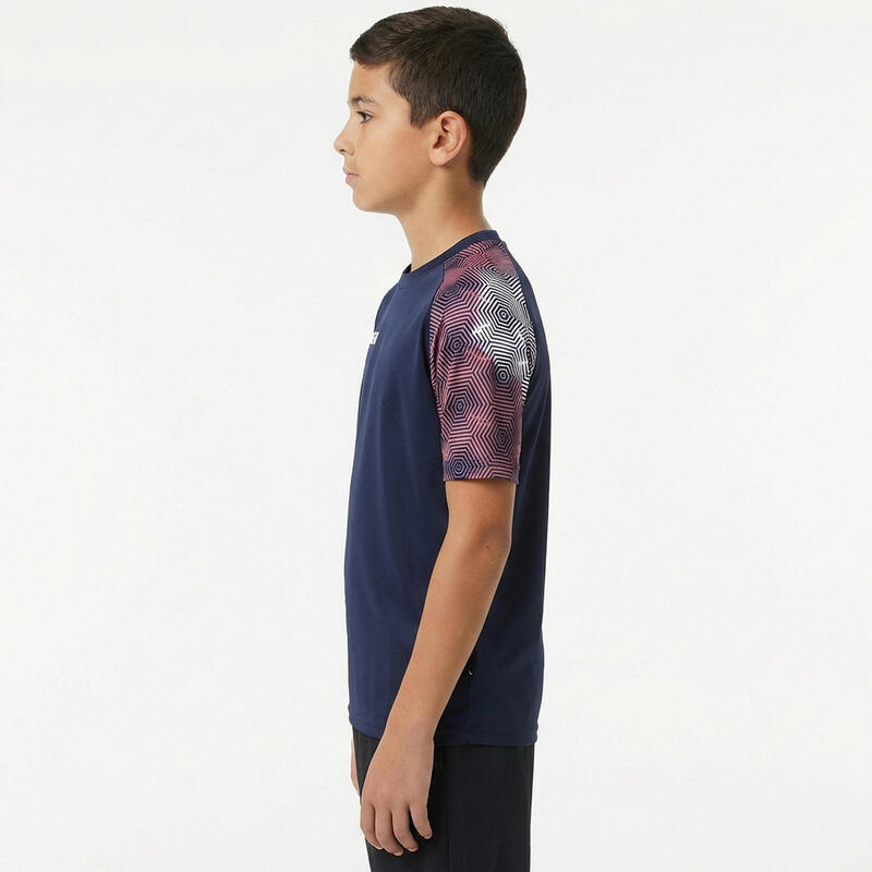 Femei Running Tricou 100% poliester respirabil roz-neon