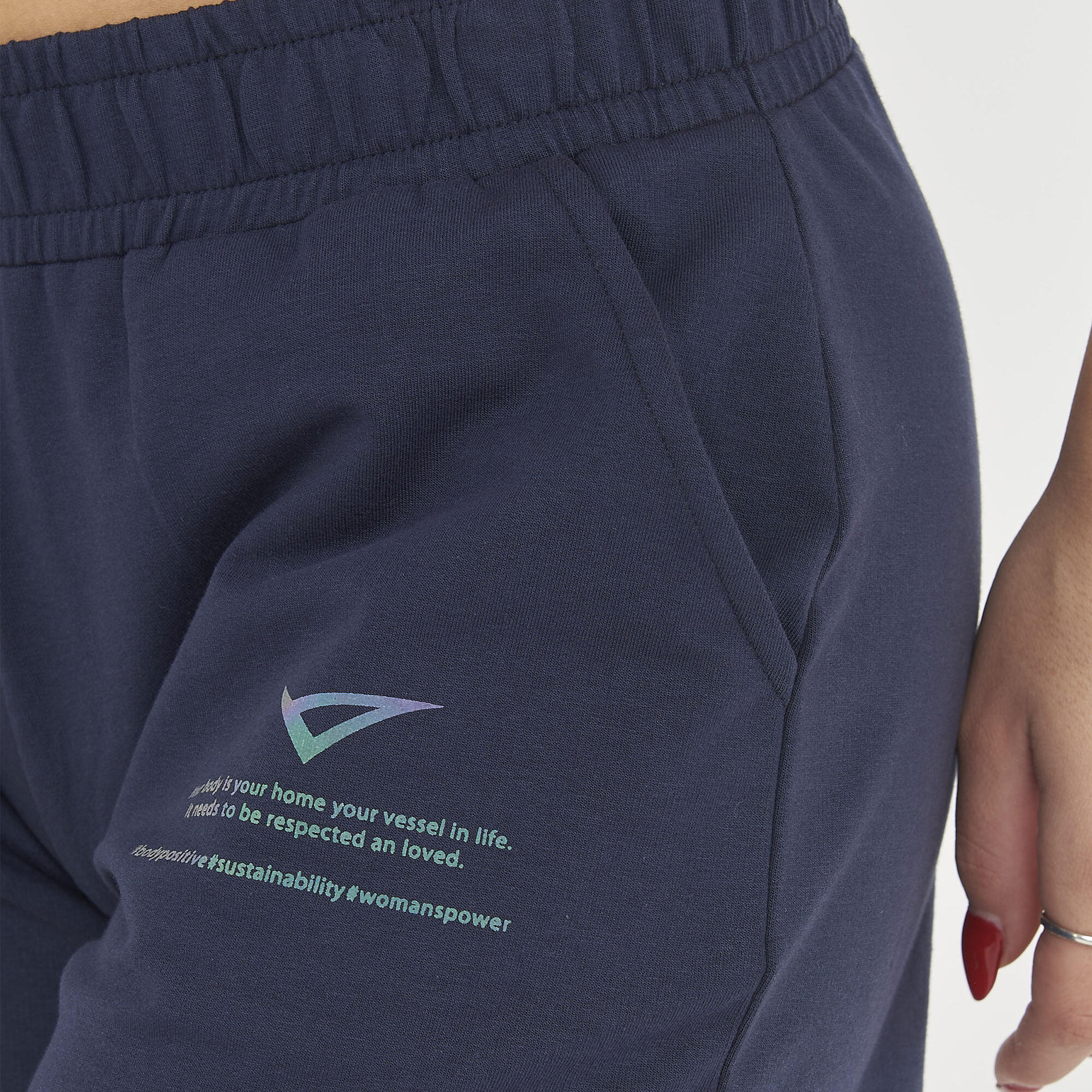Short Sanem fitness coton frais taille élastique 3/6