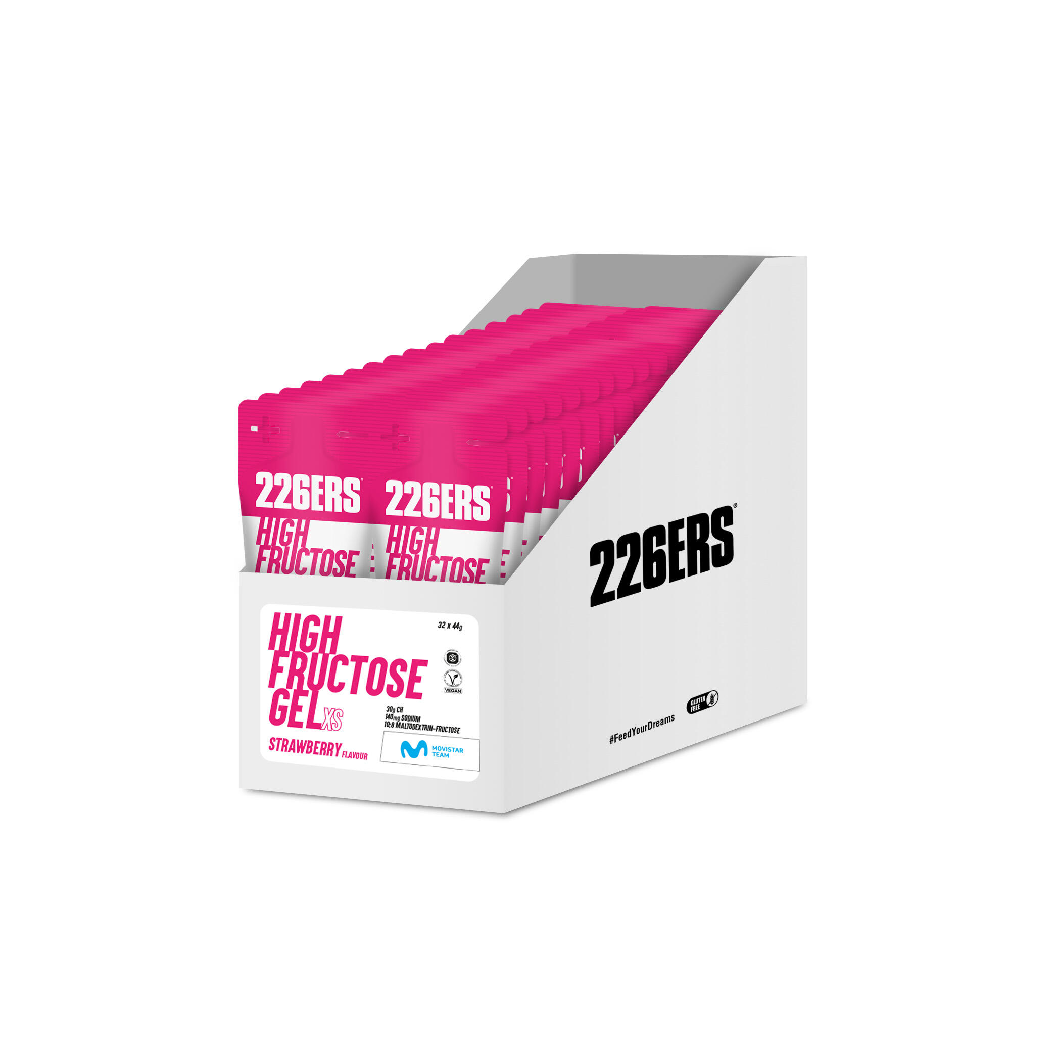 HIGH FRUCTOSE GEL XS 44g - Gel energético com frutose 3/4