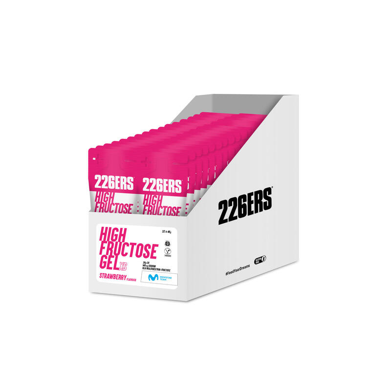 Gel energetic High Fructose XS 45g (x32 GELS)