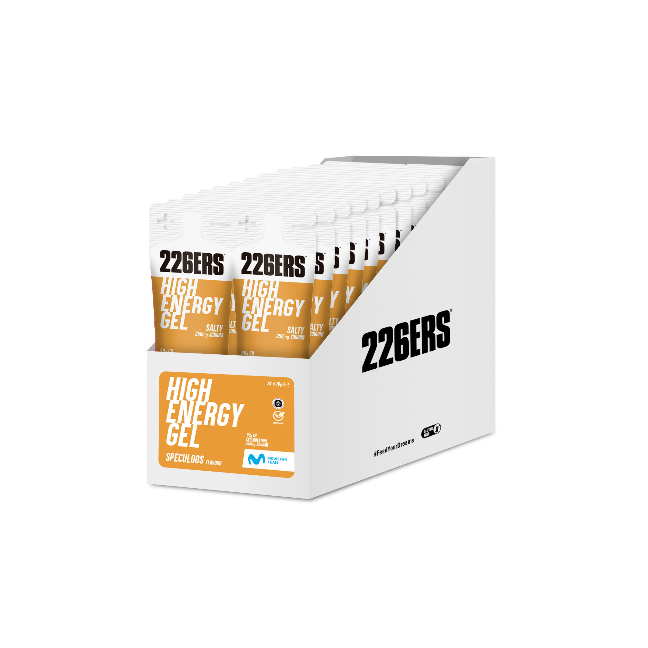 GEL HIGH ENERGY 76G - SALTY (x24 GELS) 3/3