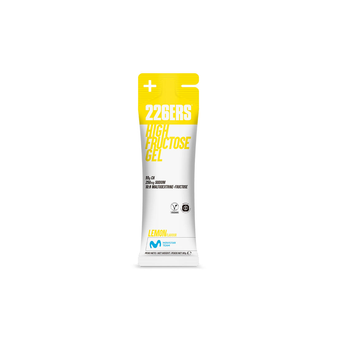 GEL HIGH FRUCTOSE 80G (X24 GELS) 2/5