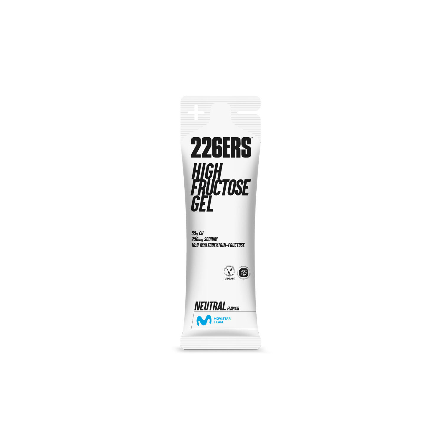 Gel energizant 226ers High Fructuose Gel 80g - neutru