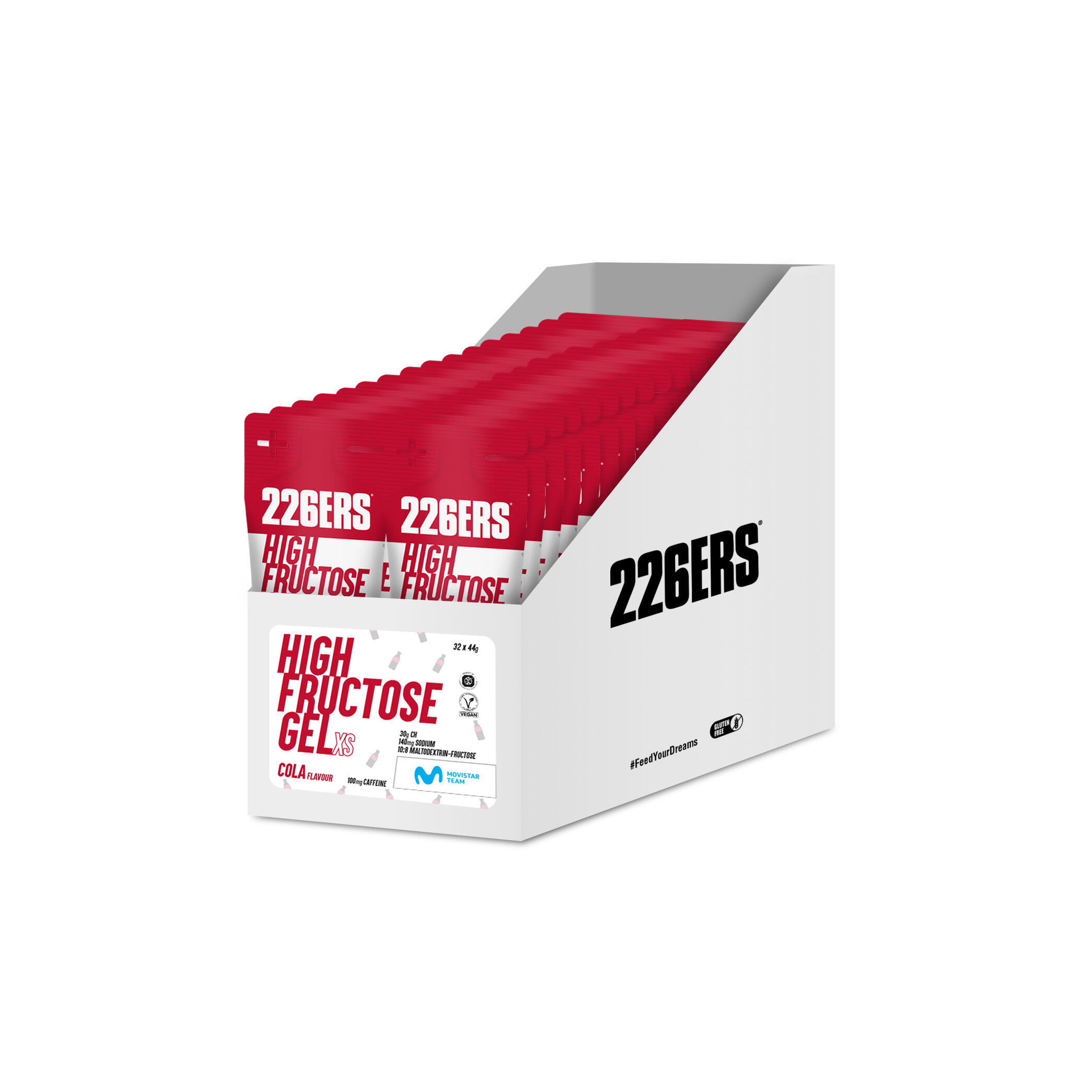 HIGH FRUCTOSE GEL XS 44g - Gel energético com frutose 2/4