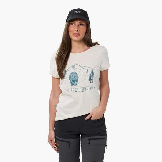 T-shirt sport femme manches courtes Forest Tee