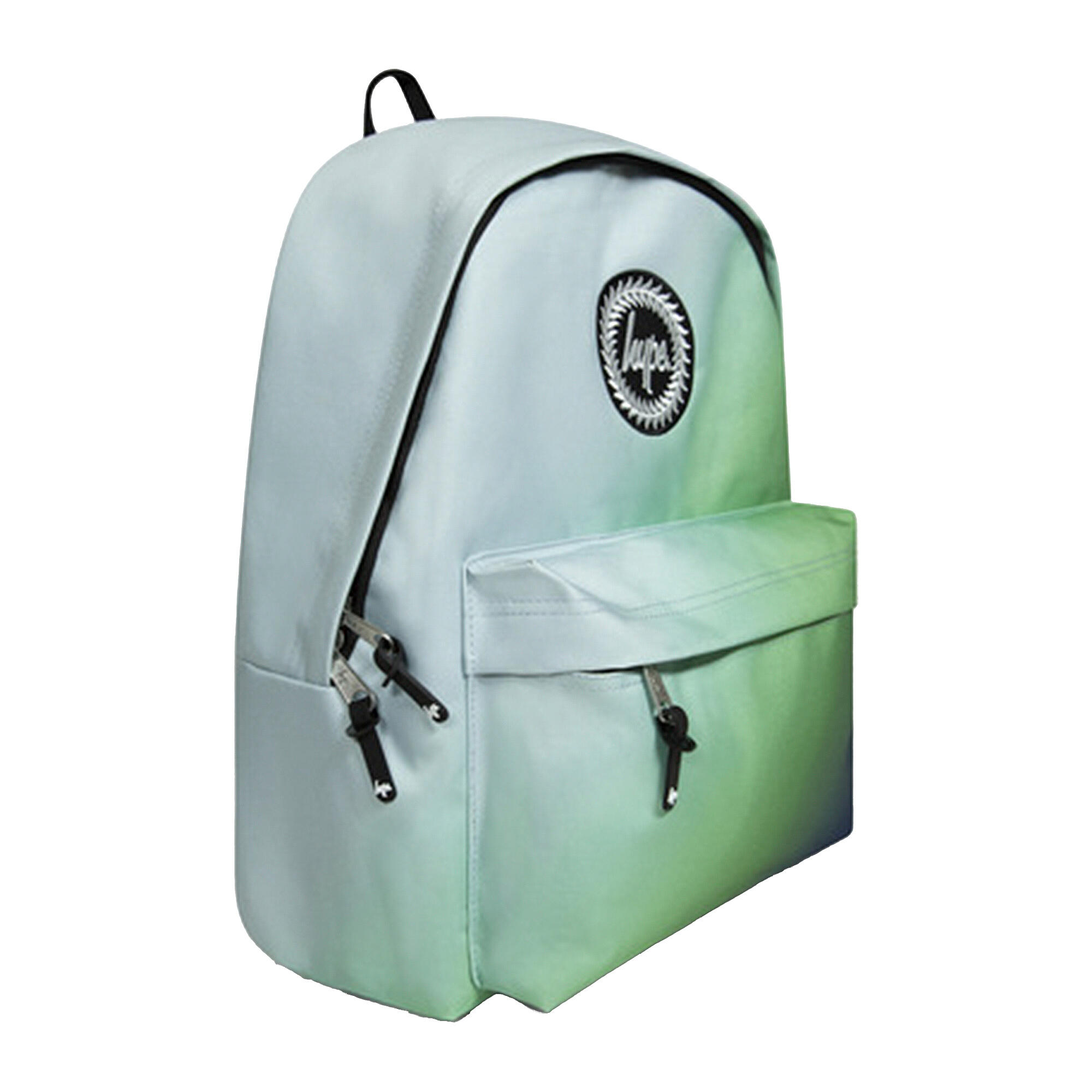 Hype - Sac à Dos Garçon Dégradé Bleu Vert, Bretelles Rembourrées 4/4