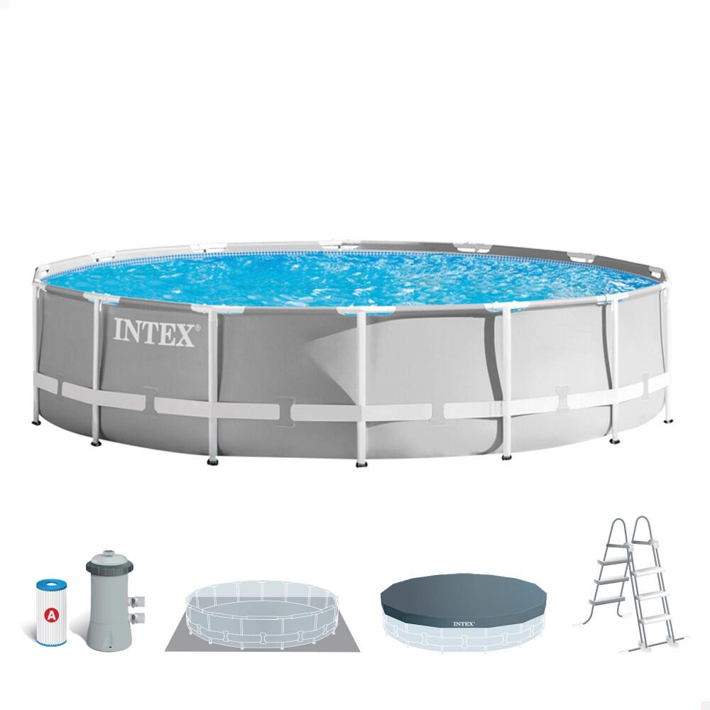 INTEX Bazén 26724 Prism Frame 457 x 107 cm SET