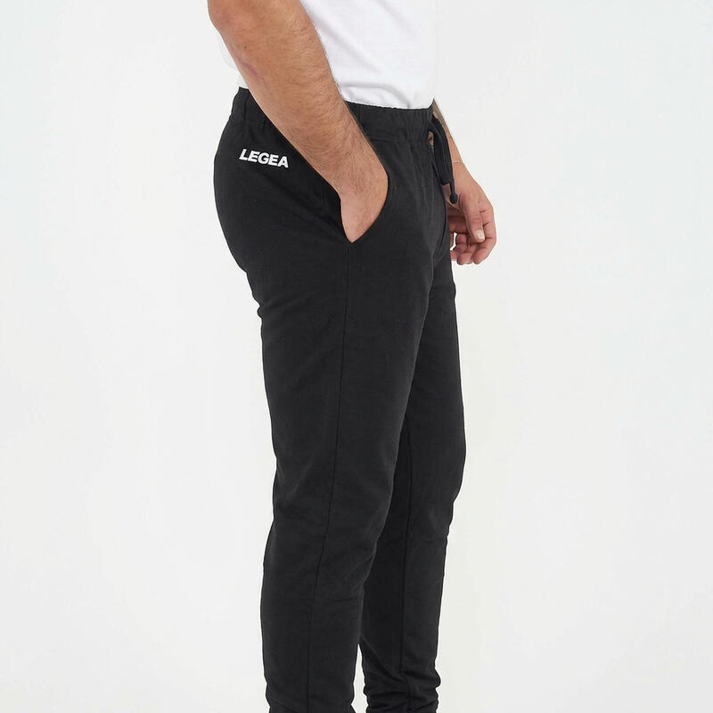 Bărbați Fitness Pantaloni 100% Bumbac Negru