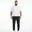 Bărbați Fitness Pantaloni 100% Bumbac Negru