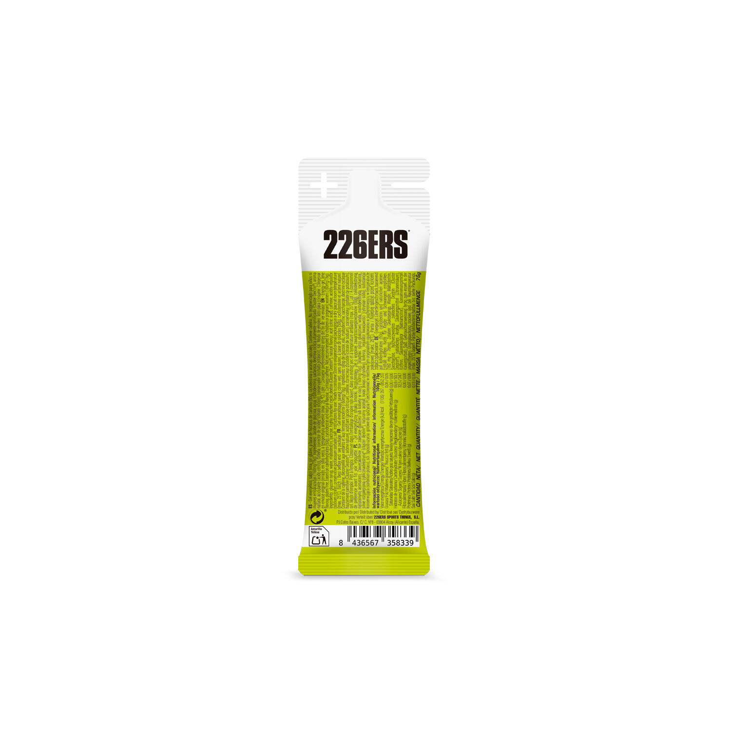 GEL HIGH ENERGY 76G - CAFFEINE (x24 GELS) 3/3