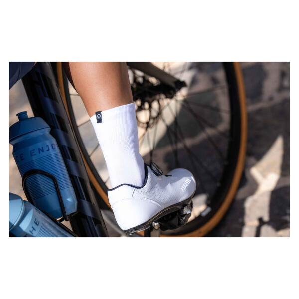 Wielrennen Fietssokken 2pack - Coolmax - Wit - Essential 4/5