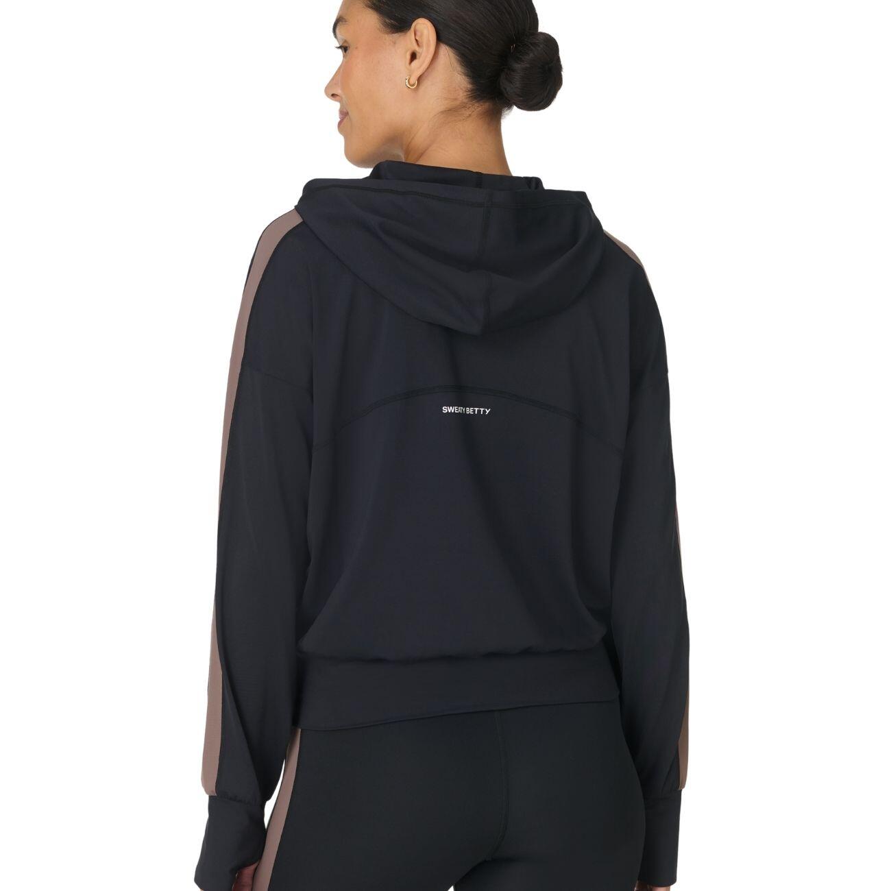 SWEATY BETTY All Day  Hoodie  ZWART M 3/7