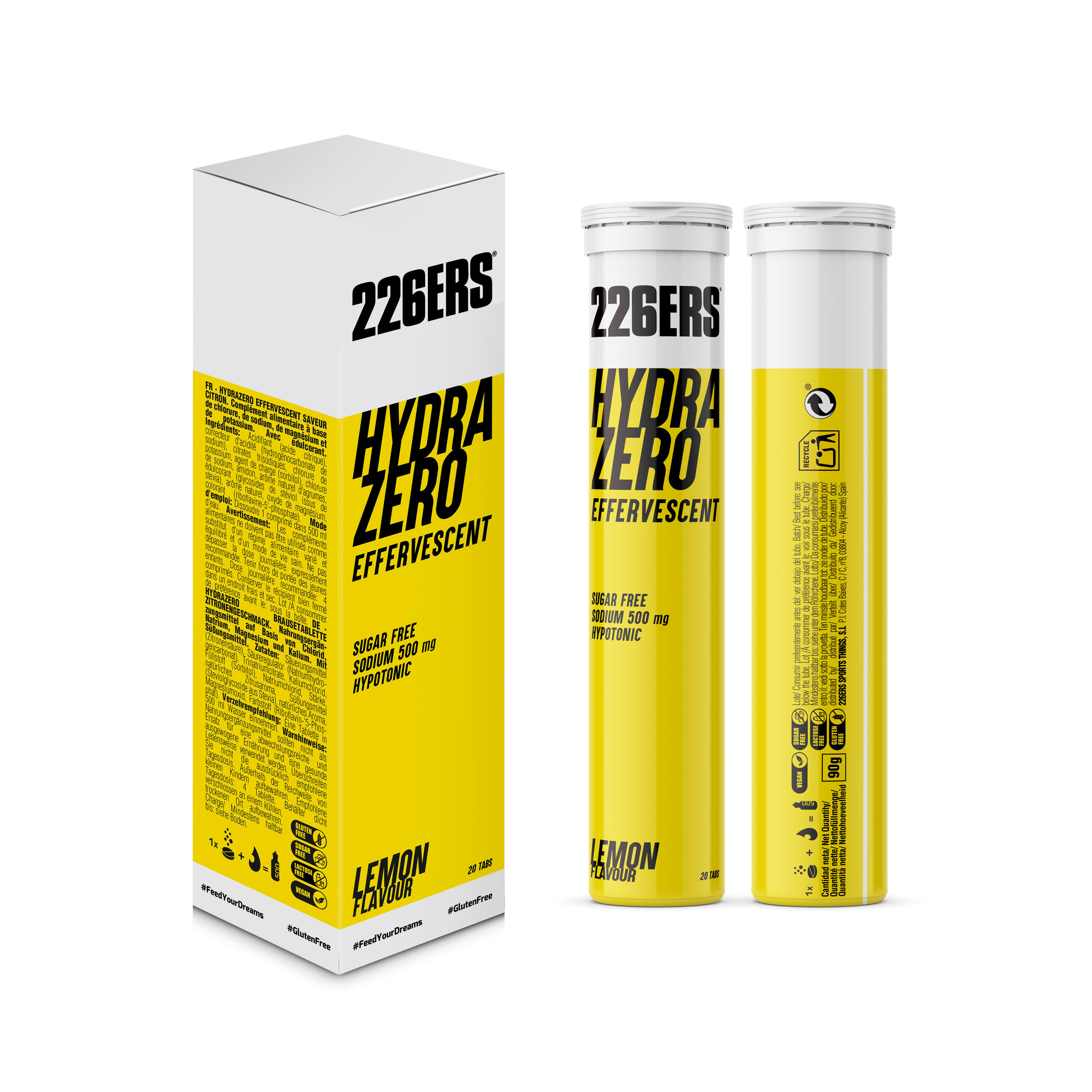 Hydrazero Effervescent 20 Units Limón 3/5
