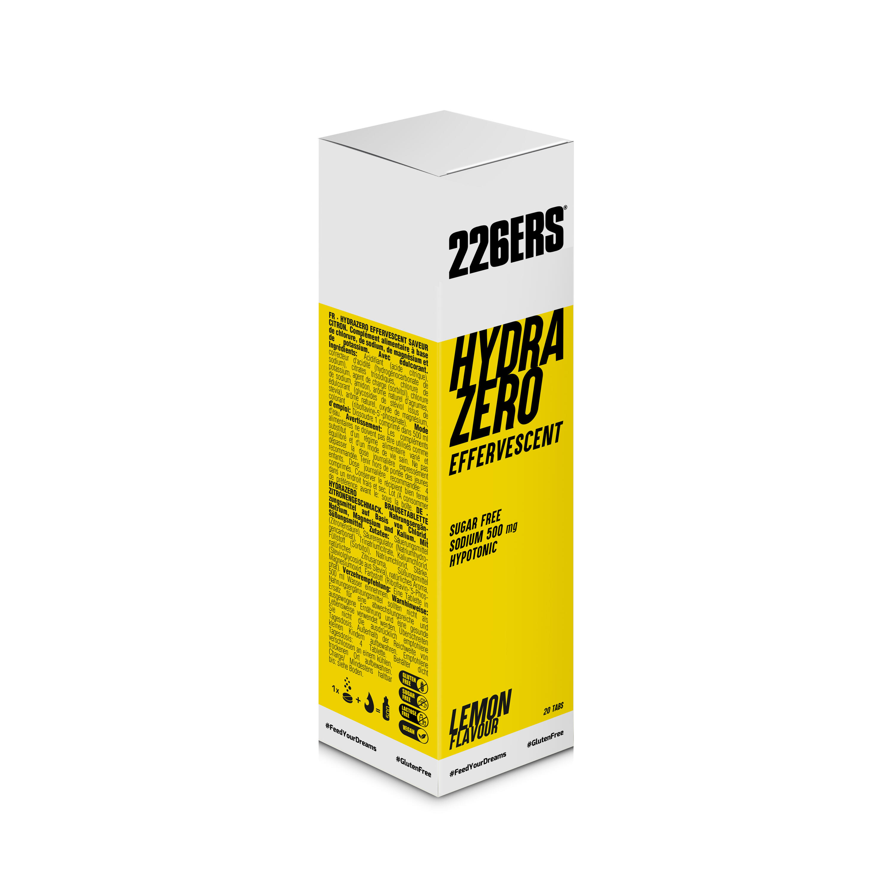 Hydrazero Effervescent 20 Units Limón 4/5