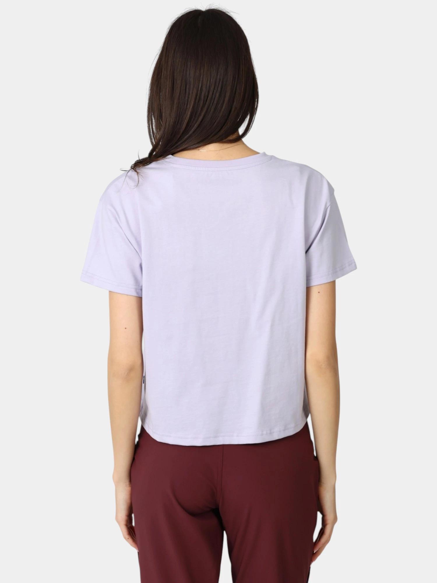 Koszulka bawełniana damska Fjallraven Fjallblomster Logo T-shirt 3/7