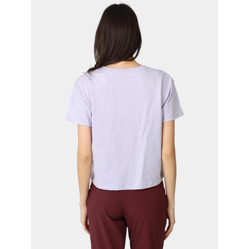 Tricou cu maneci scurte Fjällblomster Logo T-shirt W