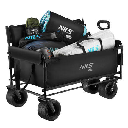 Chariot de plage 140 L NC2606 Nils Camp avec fonction siège