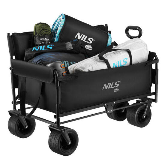 Chariot de plage 140 L NC2606 Nils Camp avec fonction siège