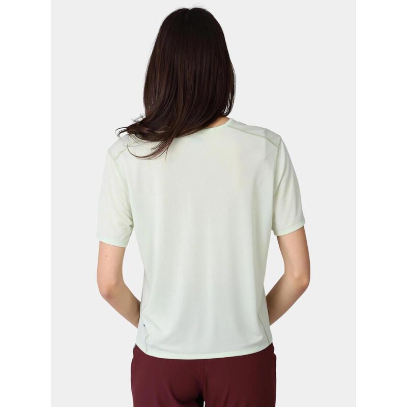 Tricou pentru sport, cu maneci scurte Abisko Lite SS W femei