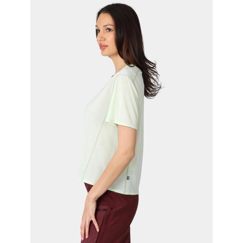 Tricou pentru sport, cu maneci scurte Abisko Lite SS W femei