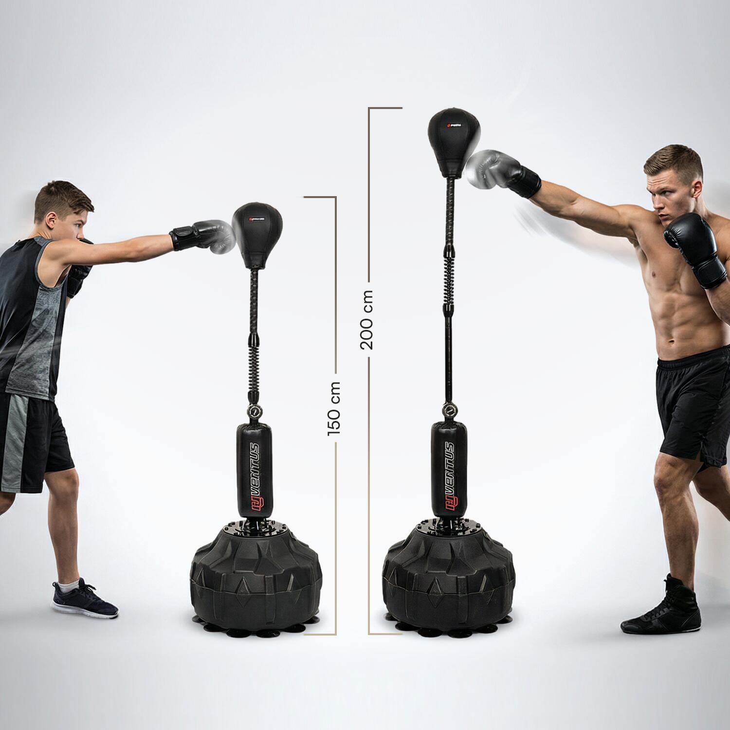 Reflex Bokspaal – Staande Cobra Boksbal Trainer – Verstelbaar 150-200 cm 5/8