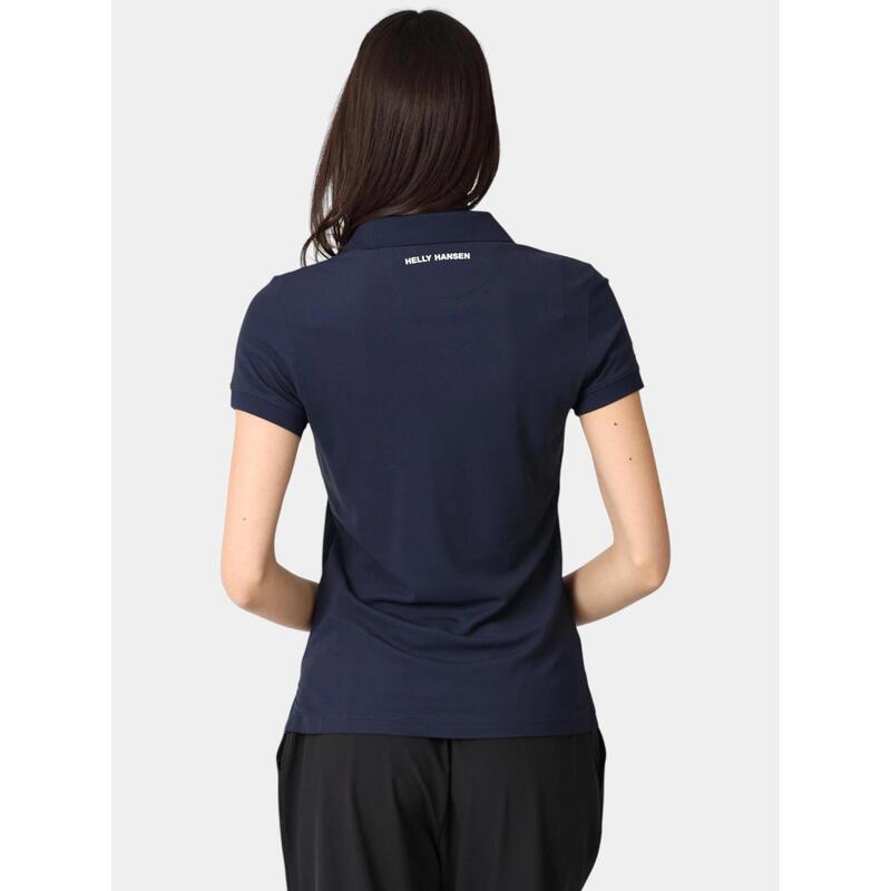 Tricou cu guler W Crewline Polo femei