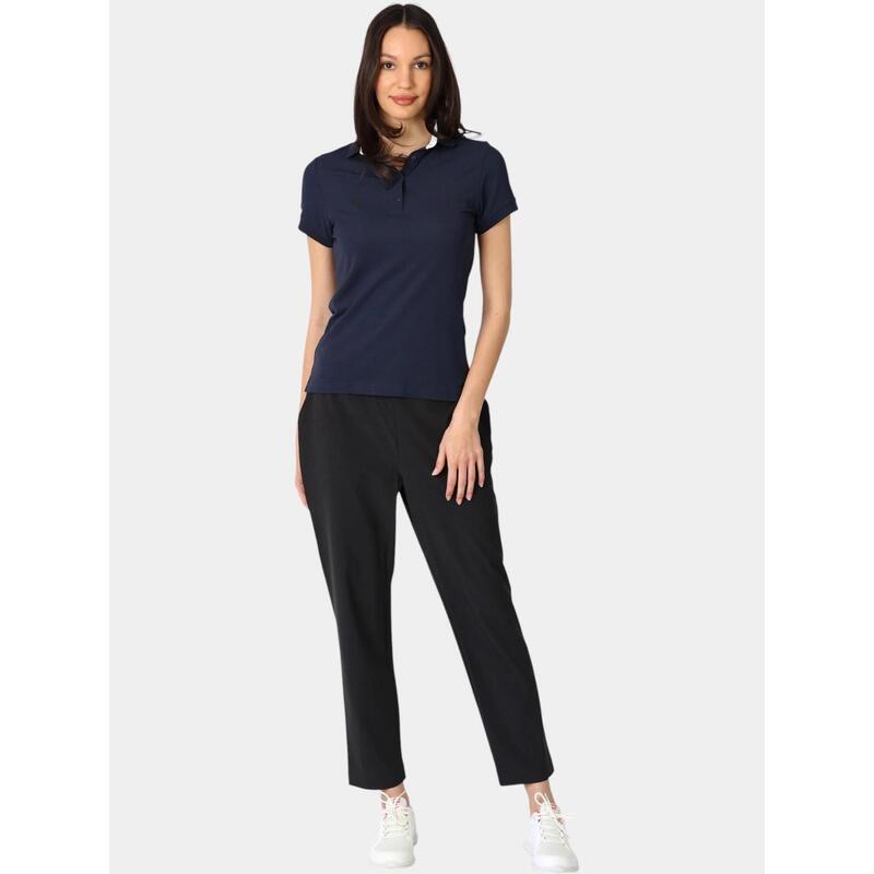 Tricou cu guler W Crewline Polo femei