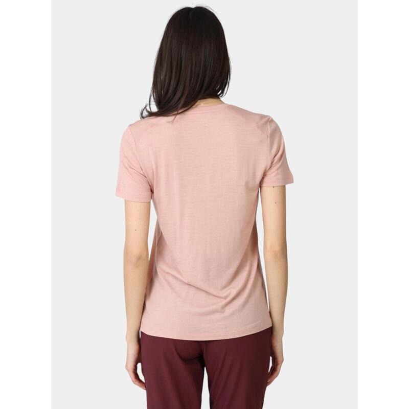 Tricou pentru sport, cu maneci scurte Abisko Wool Fox SS W femei