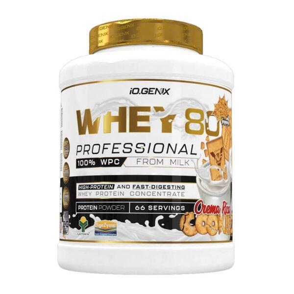 Whey 80 Professional - 2Kg Rich Cream Cookies IO.Genix