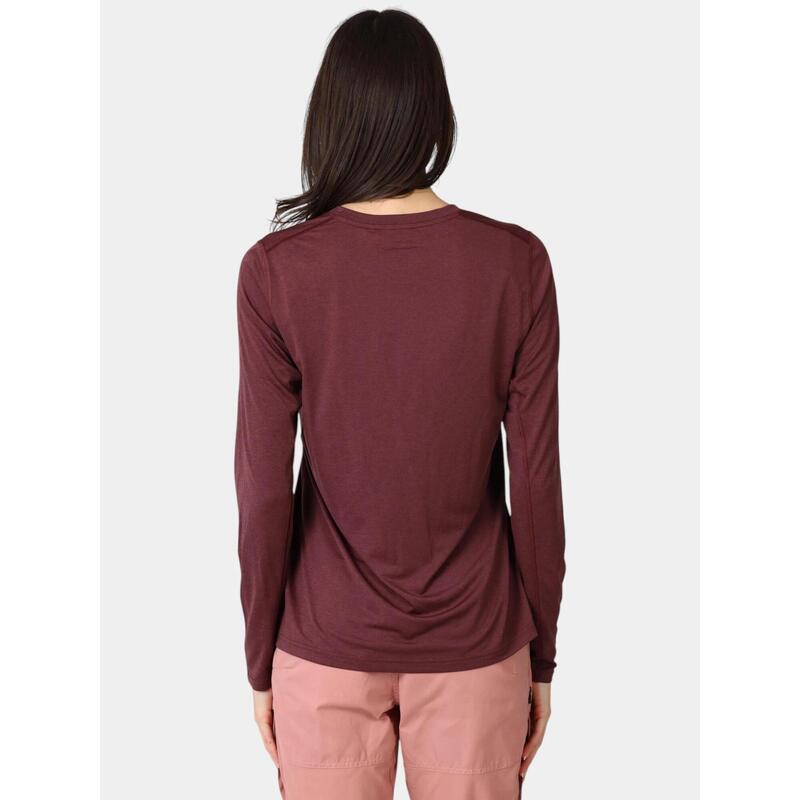 Tricou cu maneci lungi, pentru sport Abisko Day Hike LS W femei