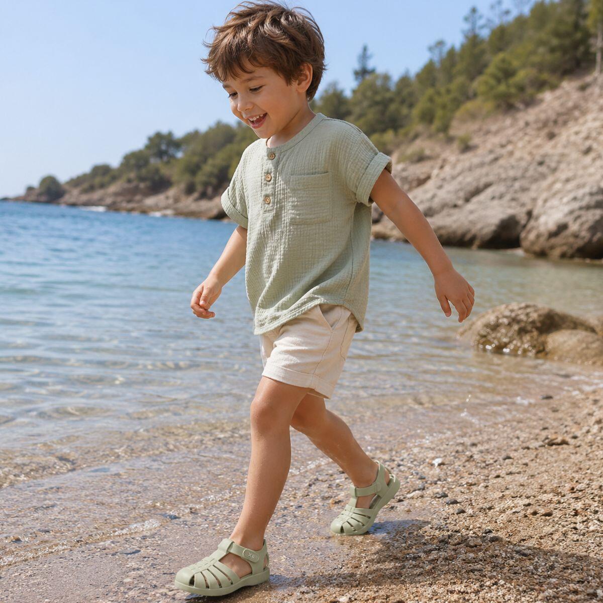 Chaussures d’eau / chaussures de natation pour enfants - sangles réglables - ver 4/5